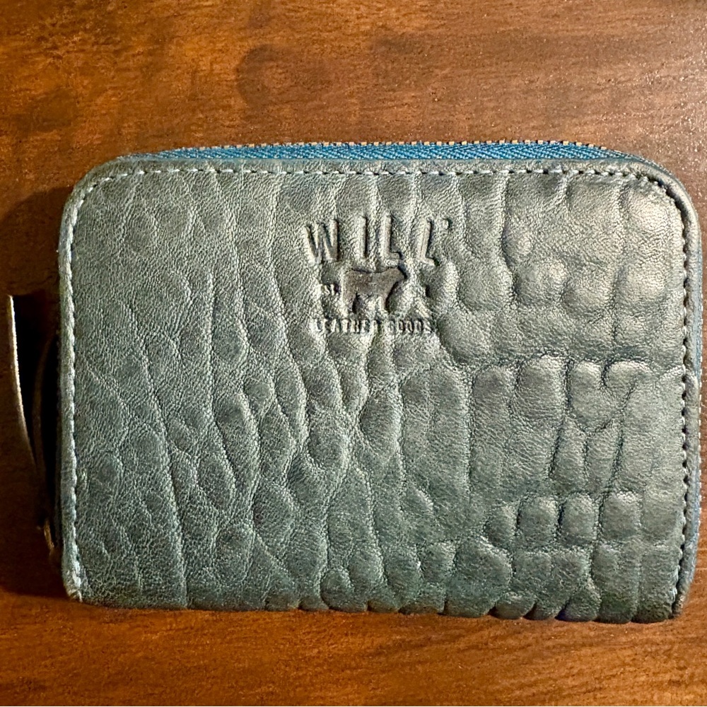 Will Leather Goods Green Wallet